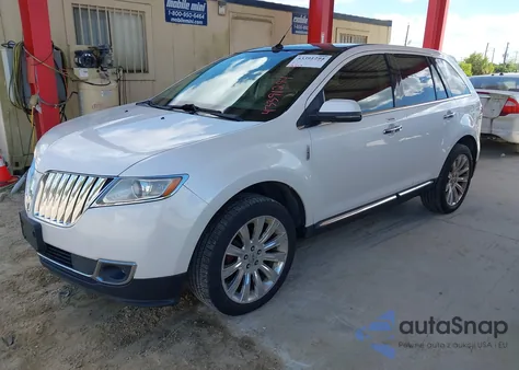 2013 Lincoln Mkx from USA, damaged, VIN 2LMDJ8JK1DBL02267
